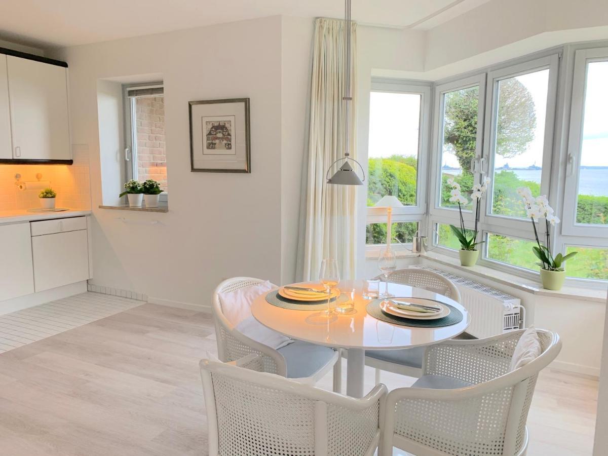 Ferienwohnung Strandhuepfer - Direkt Am Meer Eckernförde المظهر الخارجي الصورة